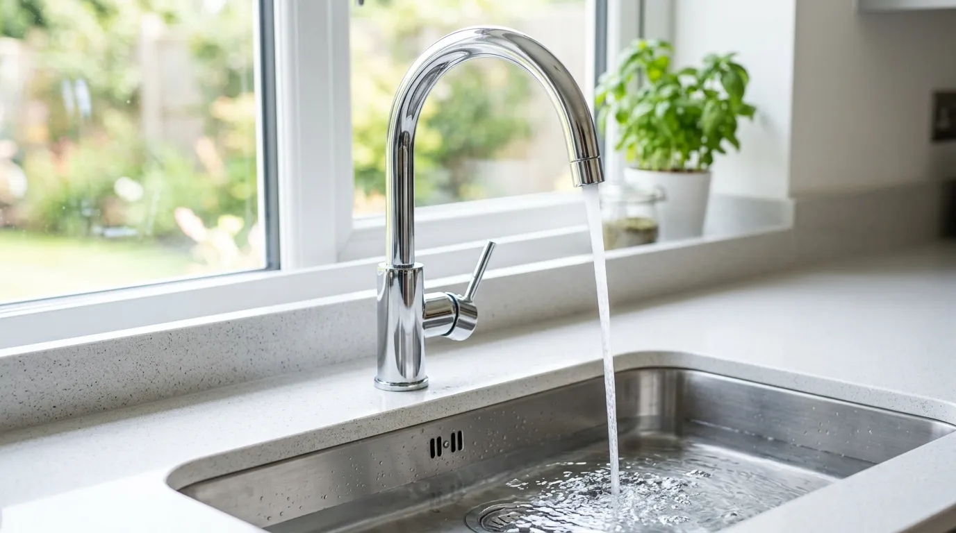 Local Plumbing Master Pros same day plumber fixing a faucet in South Tucson, AZ